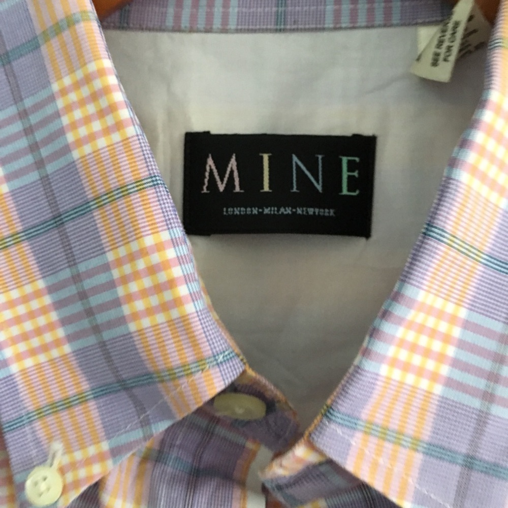 Mine Men’s button front cotton shirt - Picture 2 of 4